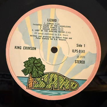 KING CRIMSON <br> LIZARD