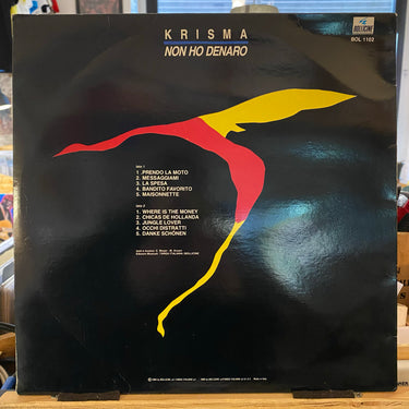 KRISMA <br> NON HO DENARO