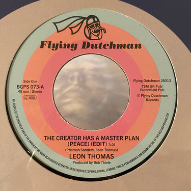 LEON THOMAS <br> THE CREATOR HAS A MASTER PLAN