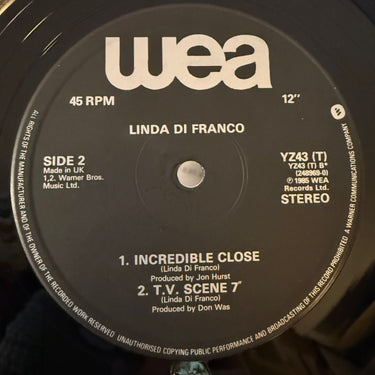 LINDA DI FRANCO <br> T.V. SCENE