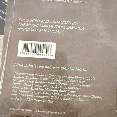 LITTLE JOHN <br> REGGAE DANCE