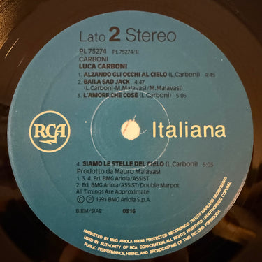 LUCA CARBONI <br> CARBONI