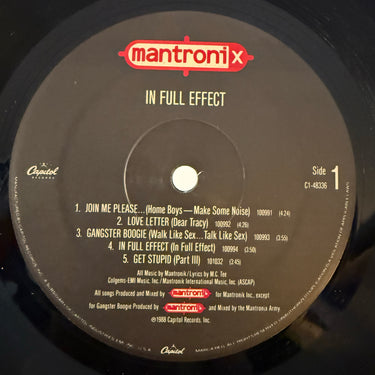 MANTRONIX <br> IN FULL EFFECT