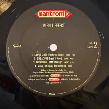MANTRONIX <br> IN FULL EFFECT