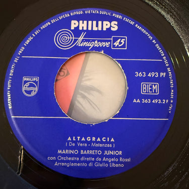 MARINO BARRETO JUNIOR <br> CANTANDO NEL BUIO