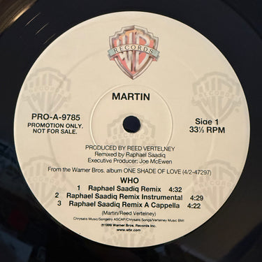 MARTIN <br> WHO