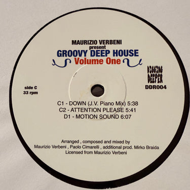 MAURIZIO VERBENI <br> GROOVY DEEP HOUSE