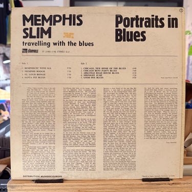 MEMPHIS SLIM <br> TRAVELLING WITH THE BLUES