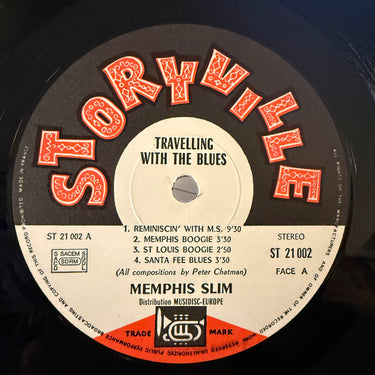 MEMPHIS SLIM <br> TRAVELLING WITH THE BLUES