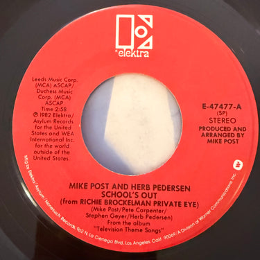 MIKE POST <br> SCHOOL'S OUT