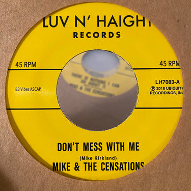 MIKE & THE CENSATIONS <br> THERE'S NOTHING I CAN DO ABOUT IT