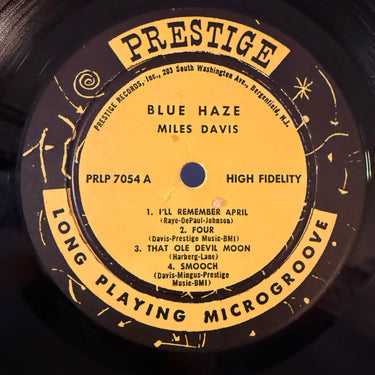 MILES DAVIS <br> BLUE HAZE