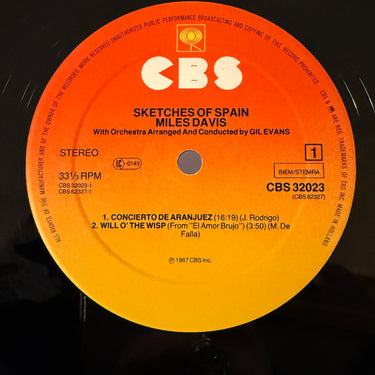 MILES DAVIS <br> SKETCHES OF SPAIN