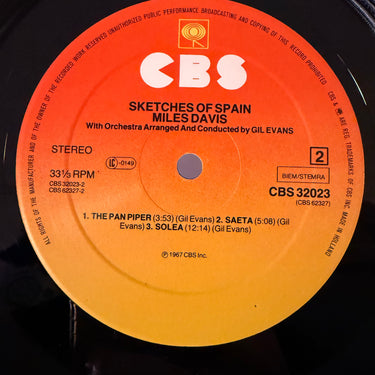 MILES DAVIS <br> SKETCHES OF SPAIN