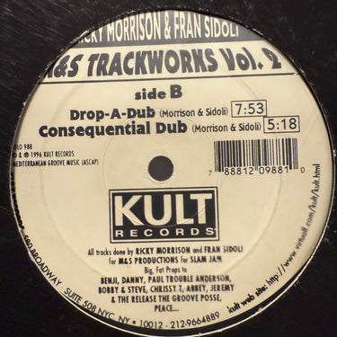 RICKY MORRISON & FRAN SIDOLI <br> M&S TRACKWORKS VOL. 2