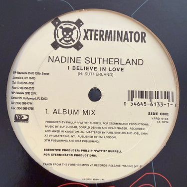 NADINE SUTHERLAND <br> I BELIEVE IN LOVE