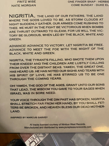 NATE MORGAN <br> RETRIBUTION, REPARATION