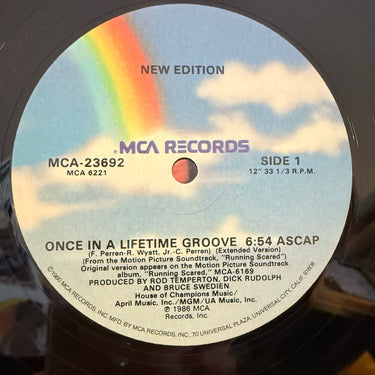 NEW EDITION <br> ONCE IN A LIFETIME GROOVE