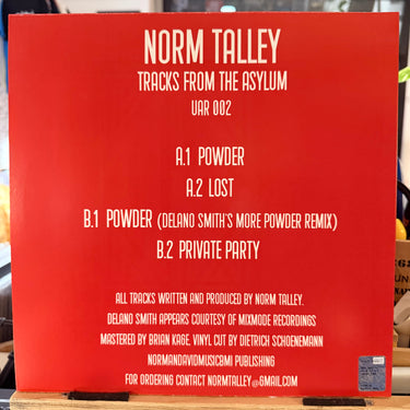 NORM TALLEY <br> TRACKS FROM THE ASYLUM