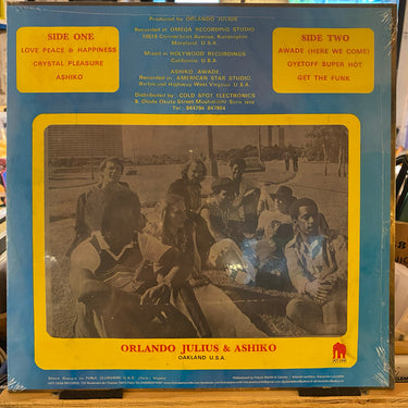 ORLANDO JULIUS & THE ASHIKO <br> LOVE, PEACE & HAPPINESS
