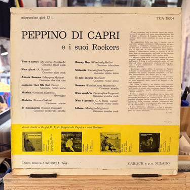 PEPPINO DI CAPRI E I SUOI ROCKERS <br> PEPPINO DI CAPRI E I SUOI ROCKERS