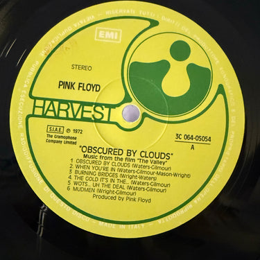 PINK FLOYD <br> OBSCURED BY CLOUDS