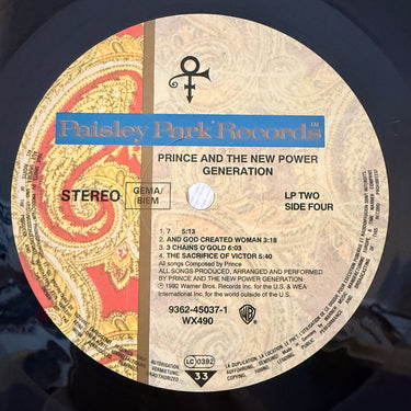 PRINCE AND THE NEW POWER GENERATION <br> LOVE SYMBOL