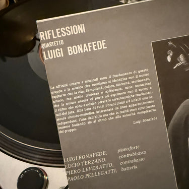 QUARTETTO LUIGI BONAFEDE <br> RIFLESSIONI
