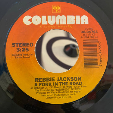 REBBIE JACKSON <br> A FORK IN THE ROAD