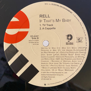 RELL <br> IF THAT'S MY BABY