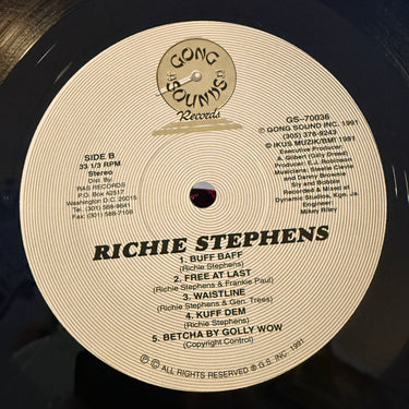 RICHIE STEPHENS <br> RICHIE STEPHENS