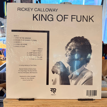 RICKEY CALLOWAY <br> KING OF FUNK