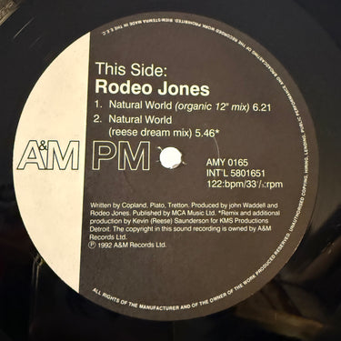 RODEO JONES <br> NATURAL WORLD