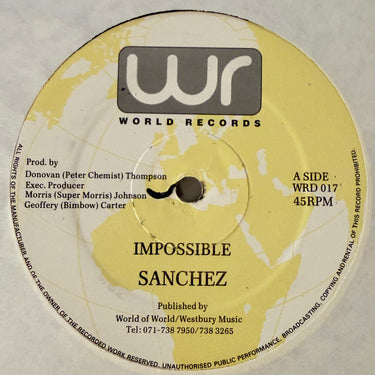 SANCHEZ <br> IMPOSSIBLE