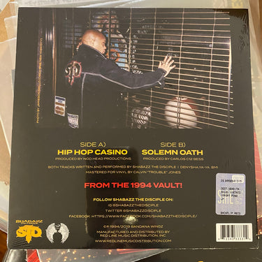SHABAZZ THE DISCIPLE <br> HIP HOP CASINO