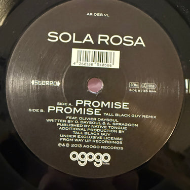 SOLA ROSA <br> PROMISE