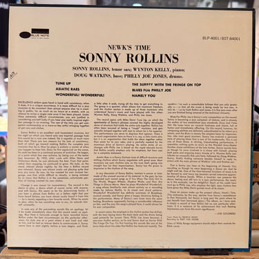 SONNY ROLLINS <br> NEWK'S TIME