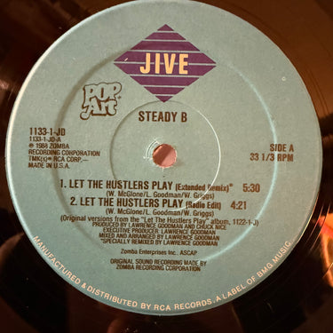 STEADY B <br> LET THE HUSTLERS PLAY