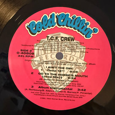 T.C.F. CREW <br> I AIN'T THE ONE