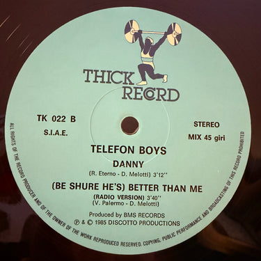 TELEFON BOYS <br> (BE SURE HE'S) BETTER THAN ME