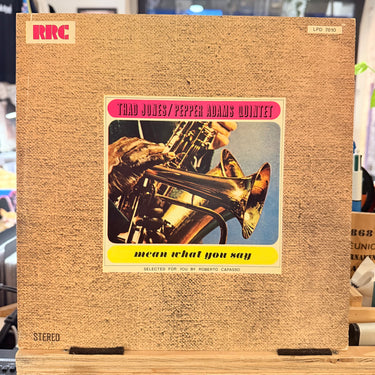 THAD JONES PEPPER ADAMS QUINTET <br> MEAN WHAT YOU SAY
