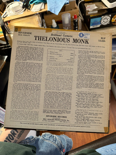 THELONIOUS MONK <br> BRILLIANT CORNERS
