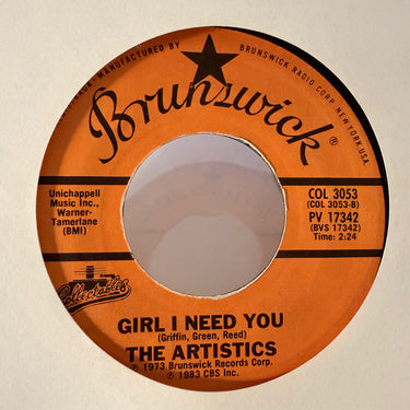 THE ARTISTICS <br> I'M GOING TO MISS YOU