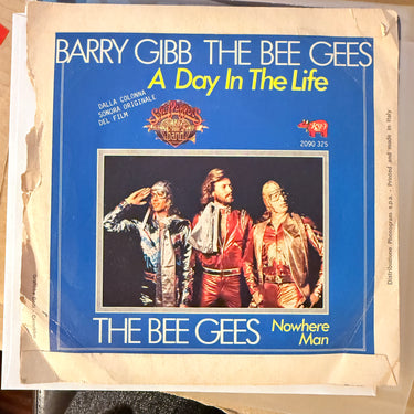 BARRY GIBB THE BEE GEES <br> A DAY IN THE LIFE