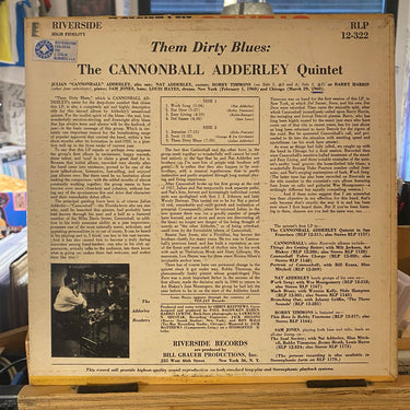 THE CANNONBALL ADDERLEY QUINTET <br> THEM DIRTY BLUES