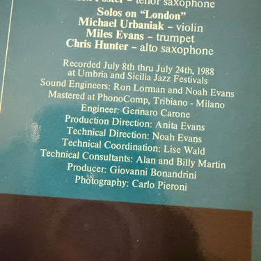 THE GIL EVANS ORCHESTRA <br> TRIBUTE TO GIL