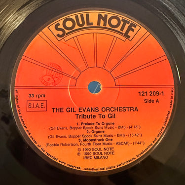 THE GIL EVANS ORCHESTRA <br> TRIBUTE TO GIL