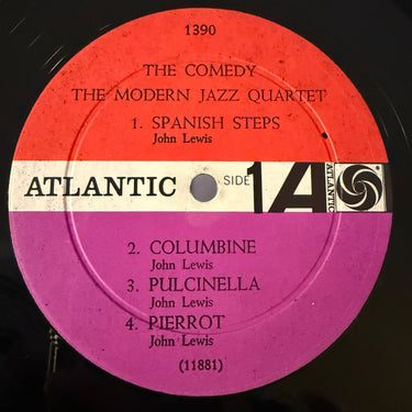 THE MODERN JAZZ QUARTET <br> THE COMEDY