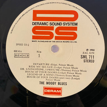 THE MOODY BLUES <br> IN SEARCH OF THE LOST CHORD