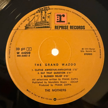 THE MOTHERS <br> THE GRAND WAZOO